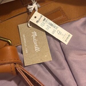 Madewell Brown Leather Shoulder Bag (Authentic)